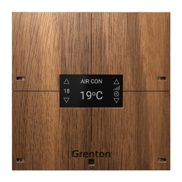 GRENTON Smart Panel 4B Custom Wood Dark