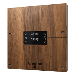 GRENTON Smart Panel 4B Custom Wood Dark