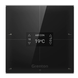 GRENTON Smart Panel WiFi Black