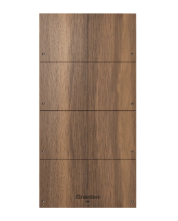 GRENTON Touch Panel 8B Custom Wood Dark